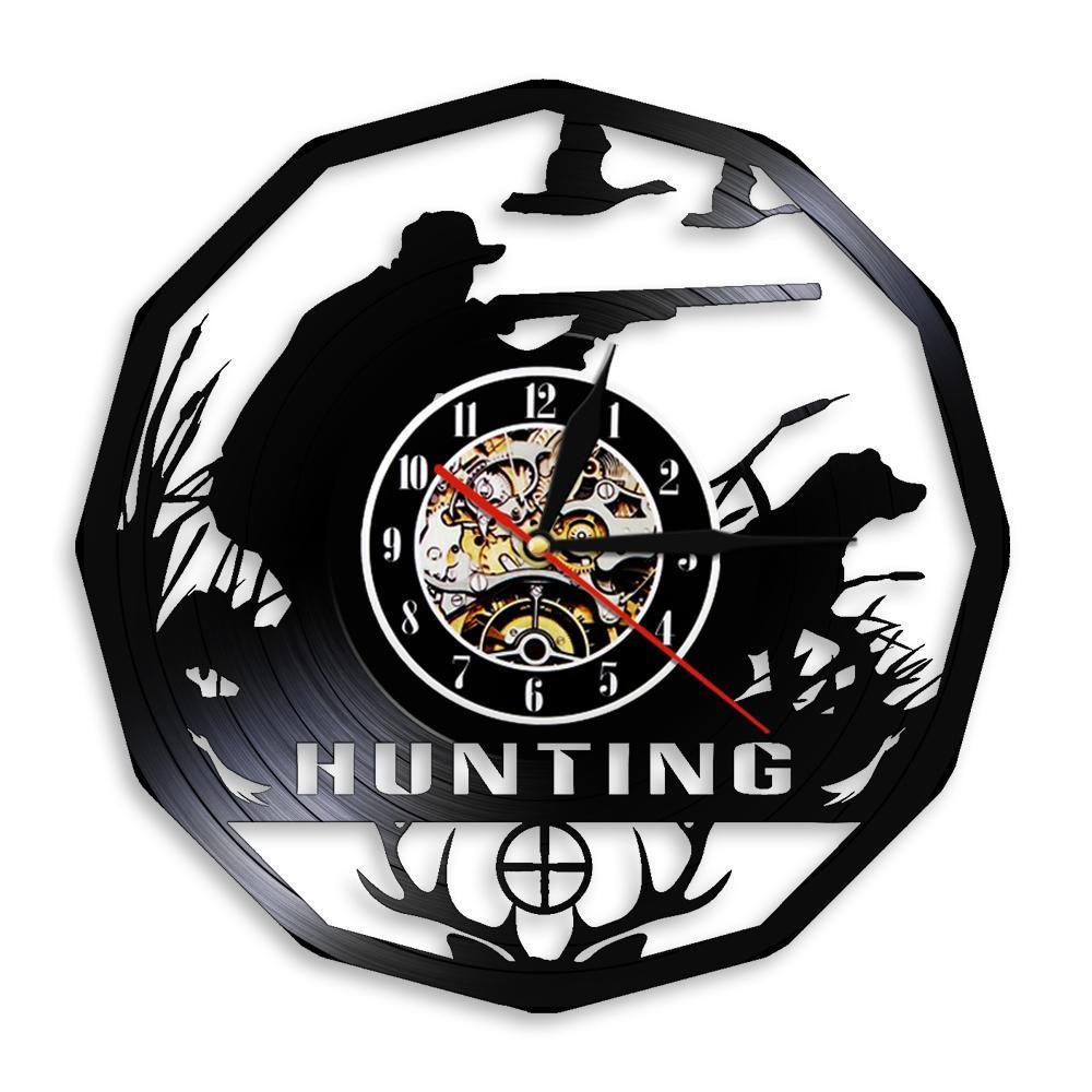 LED Clock Good Hunter My Wall Clock