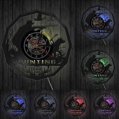 LED Clock Good Hunter My Wall Clock