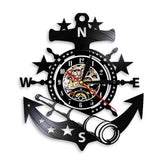 LED Clock Ship Anchor My Wall Clock