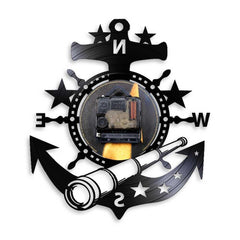 LED Clock Ship Anchor My Wall Clock