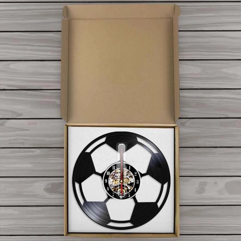 LED Clock Soccer Ball My Wall Clock
