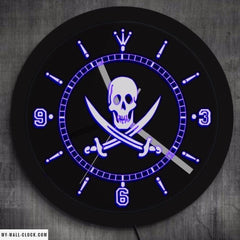 LED Pirate Clock My Wall Clock