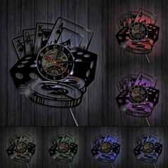 LED Straight Flush Clock My Wall Clock