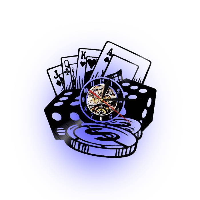 LED Straight Flush Clock My Wall Clock