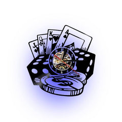 LED Straight Flush Clock My Wall Clock