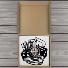 LED Straight Flush Clock My Wall Clock