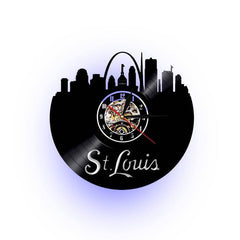 LED Wall Clock Saint Louis My Wall Clock