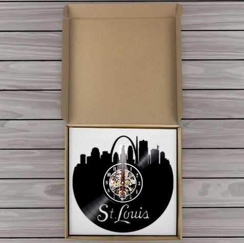 LED Wall Clock Saint Louis My Wall Clock