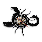 LED Wall Clock Venomous Scorpion My Wall Clock