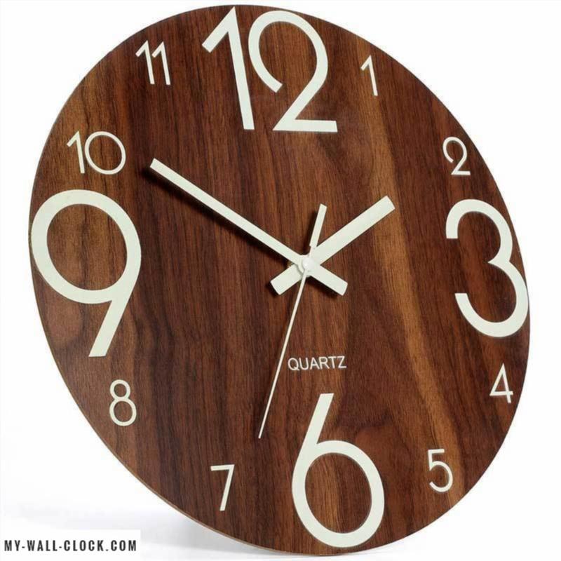 Luminous Clock Big Digits My Wall Clock