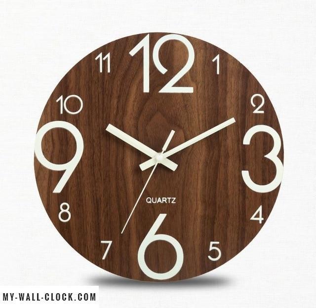 Luminous Clock Big Digits My Wall Clock