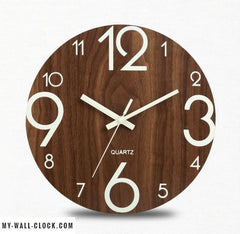 Luminous Clock Big Digits My Wall Clock