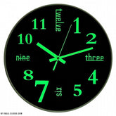Luminous Clock Elegant Design My Wall Clock