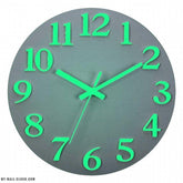 Luminous Clock Simple White My Wall Clock