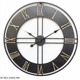 Metal Clock Aged Circle My Wall Clock