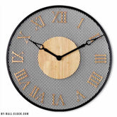 Metal Clock Grid Effect My Wall Clock
