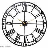 Metal Clock Size XXL My Wall Clock