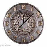 Metal Clock Small Butterflies My Wall Clock