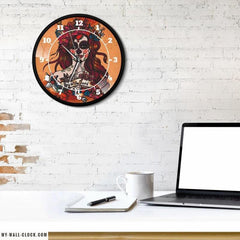 Metal Day of the Dead Clock My Wall Clock