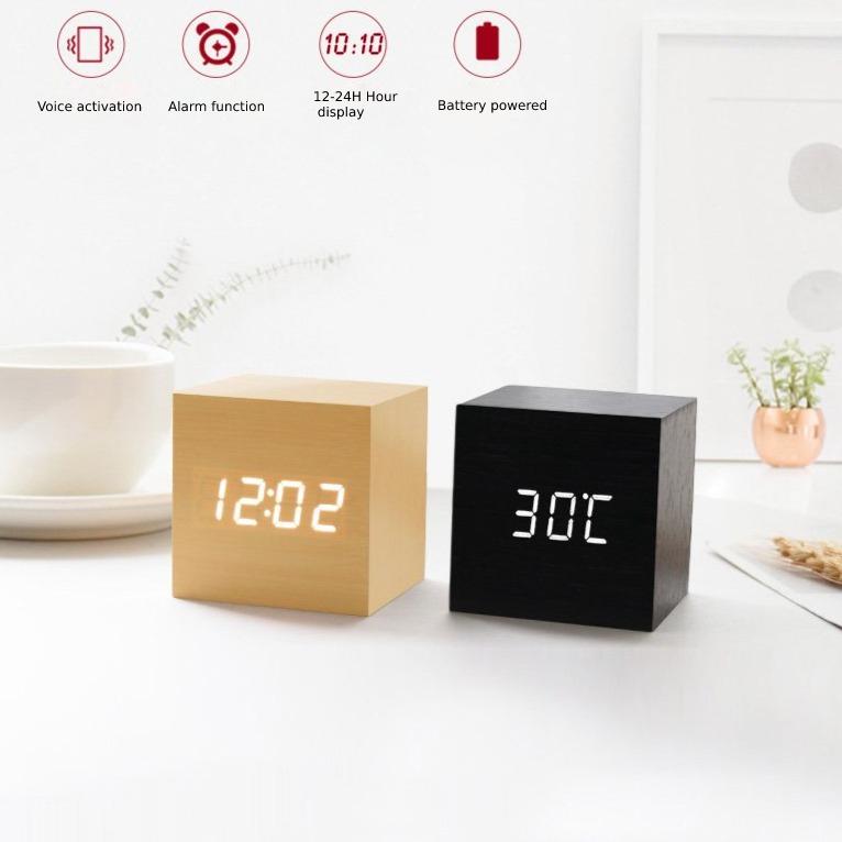 Mini Digital Cube Alarm Clock My Wall Clock