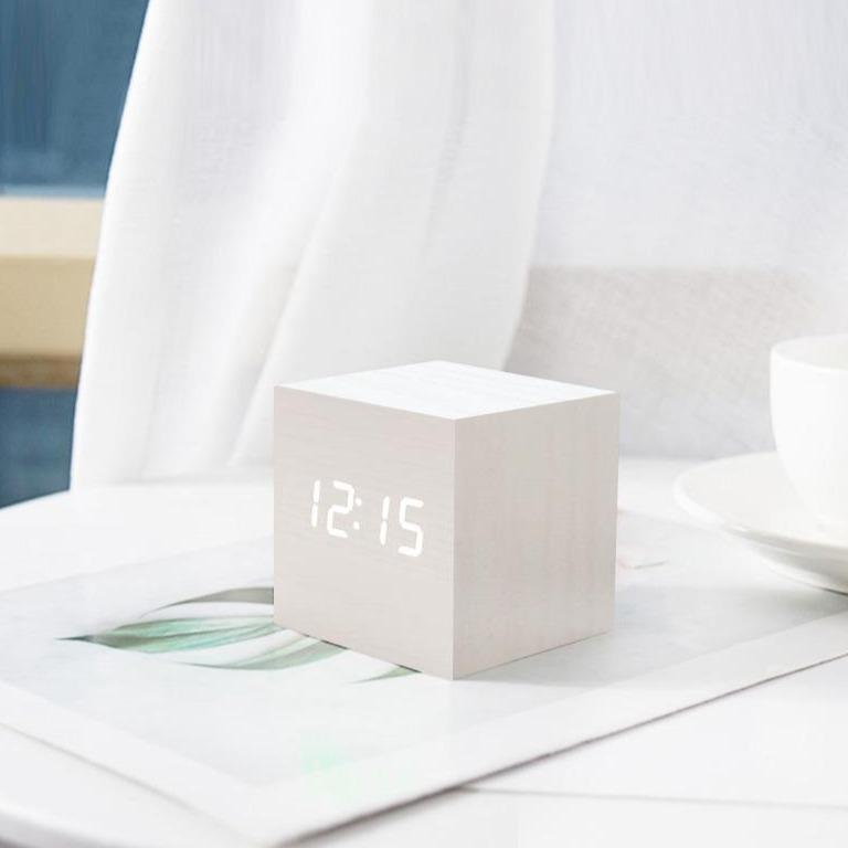 Mini Digital Cube Alarm Clock My Wall Clock