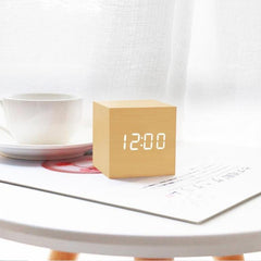 Mini Digital Cube Alarm Clock My Wall Clock