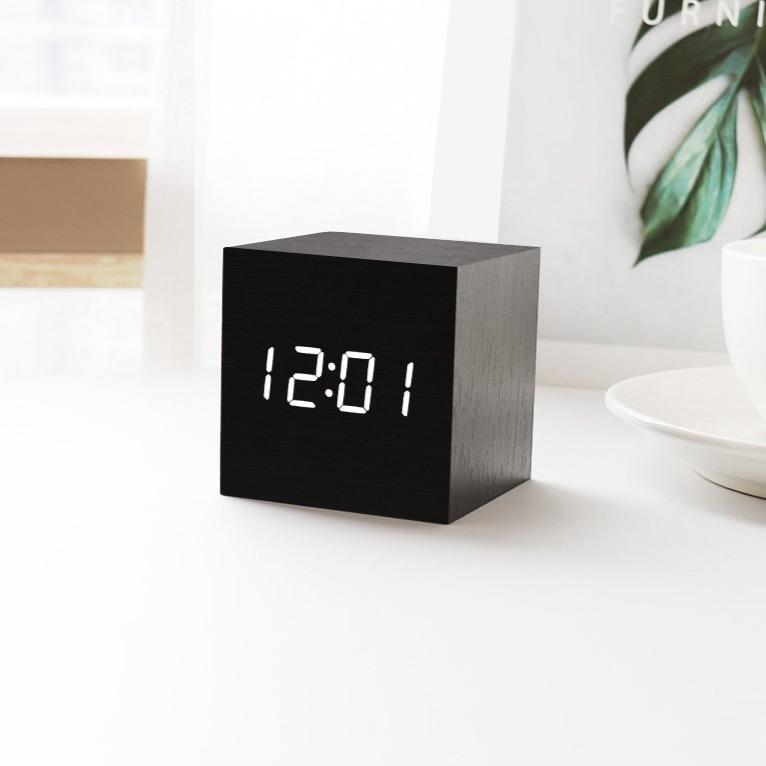 Mini Digital Cube Alarm Clock My Wall Clock