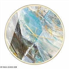 Modern Clock Abstract Style My Wall Clock