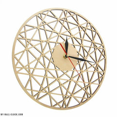 Modern Clock Geometrical Drawings My Wall Clock