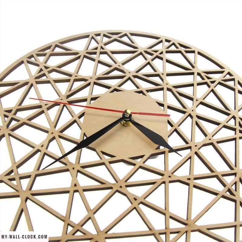 Modern Clock Geometrical Drawings My Wall Clock