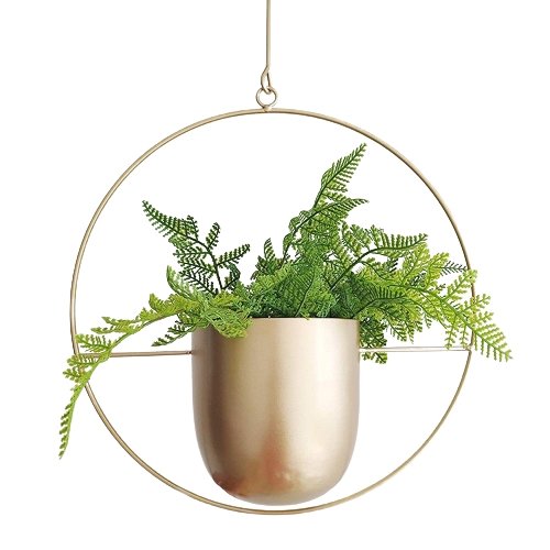 Modern Hanging Vase Holder My Wall Clock