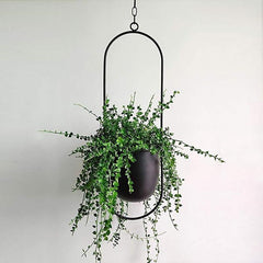 Modern Hanging Vase Holder My Wall Clock