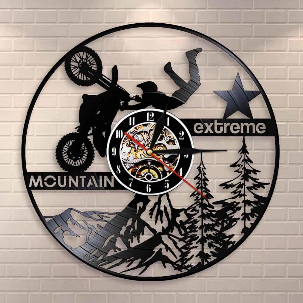 Motocross LED Clock My Wall Clock