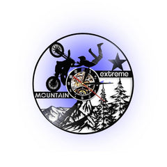 Motocross LED Clock My Wall Clock