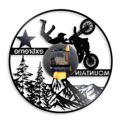 Motocross LED Clock My Wall Clock