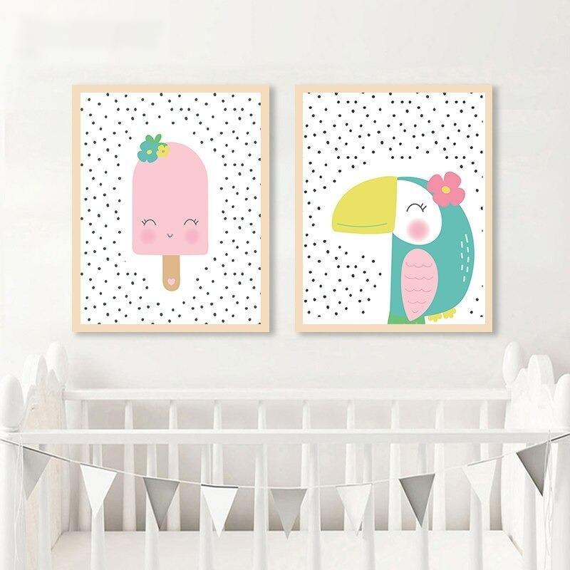 Nordic Child Wall Art My Wall Clock