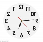 Original backward Clock My Wall Clock
