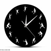 Original Badminton Clock My Wall Clock