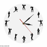 Original Bodybuilding Clock My Wall Clock