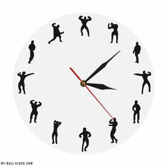 Original Bodybuilding Clock My Wall Clock