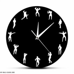Original Bodybuilding Clock My Wall Clock