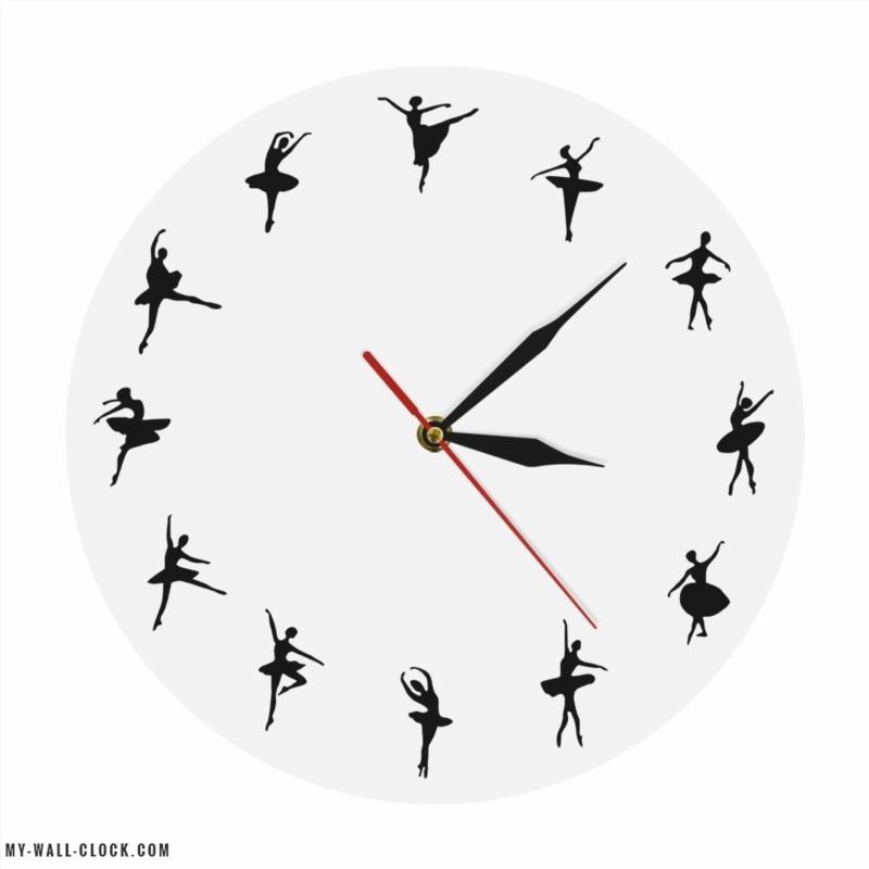 Original Clock Ballerinas My Wall Clock