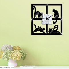 Original Clock Black Cats My Wall Clock