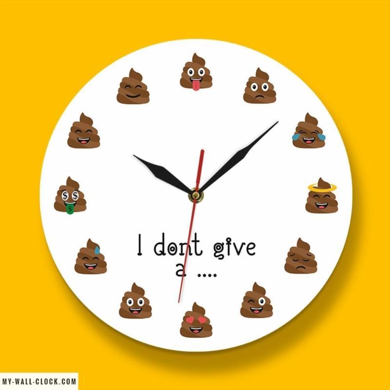 Original Clock I don't give a ... My Wall Clock