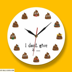 Original Clock I don't give a ... My Wall Clock