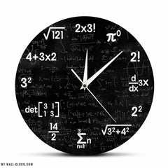 Original Clock Mathematics My Wall Clock