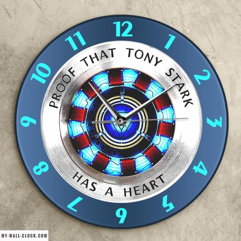 Original Clock Tony Stark My Wall Clock