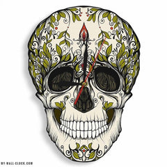 Original Fancy Skull Clock My Wall Clock