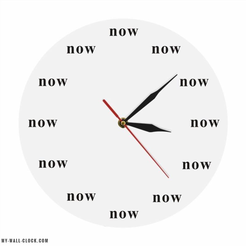 Original Mindset Now Wall Clock My Wall Clock