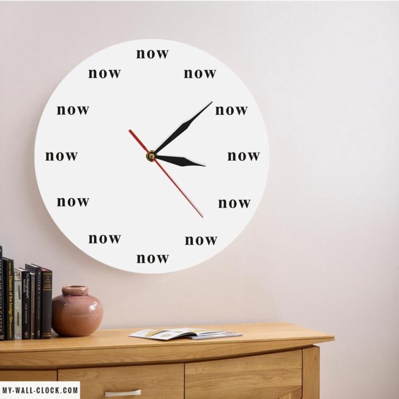 Original Mindset Now Wall Clock My Wall Clock